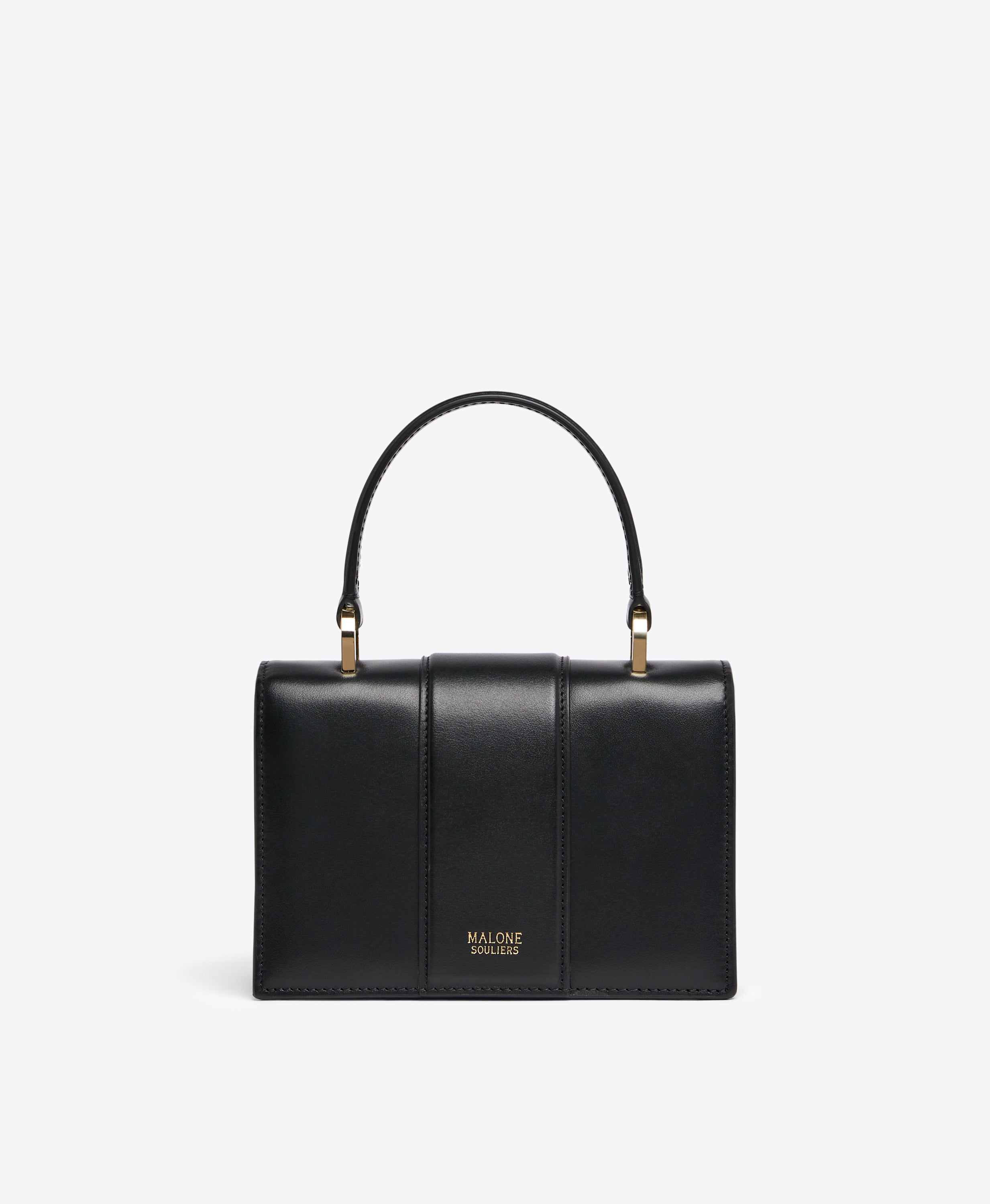 Black shop square handbag