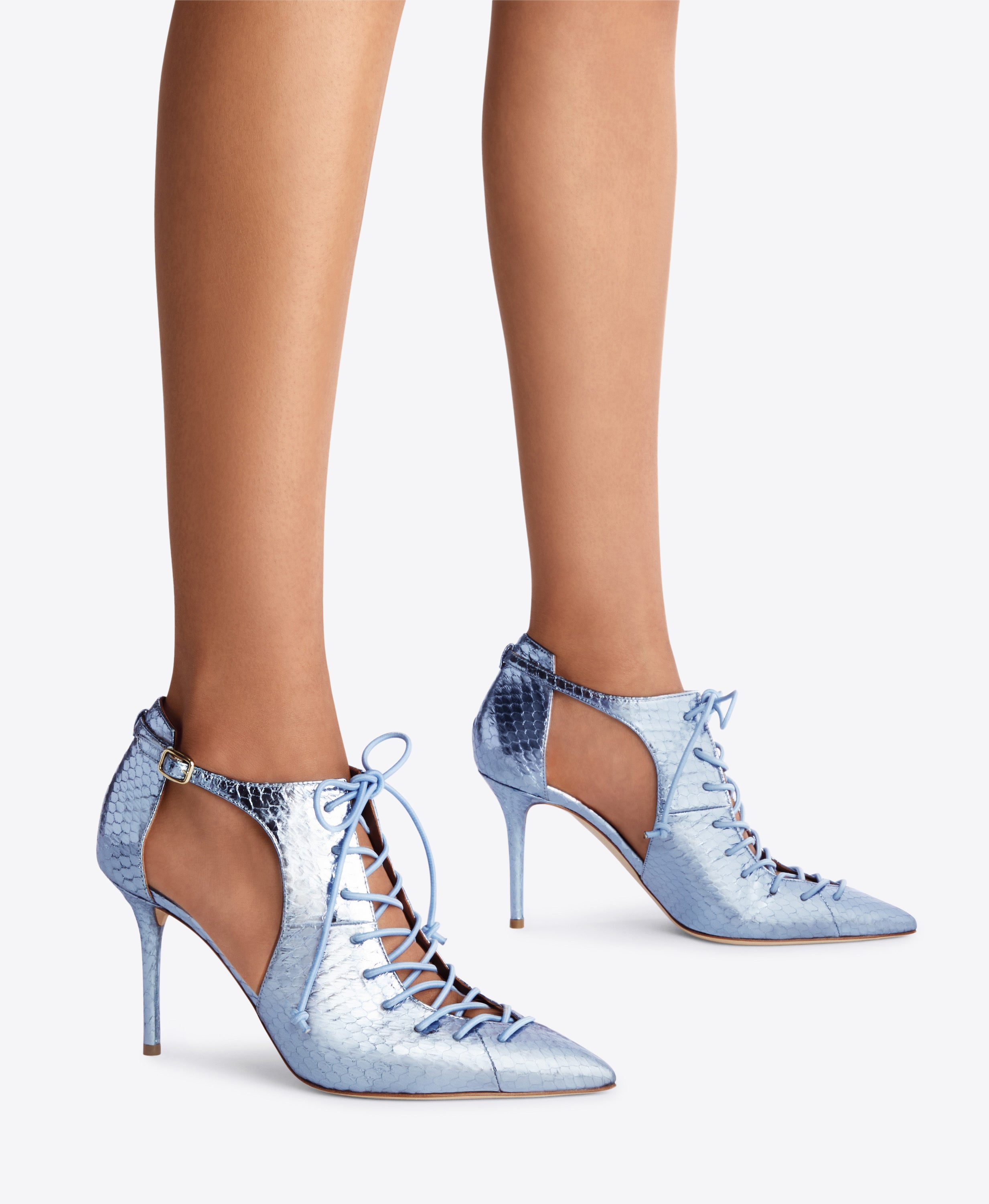 Blue pointed hotsell toe pumps