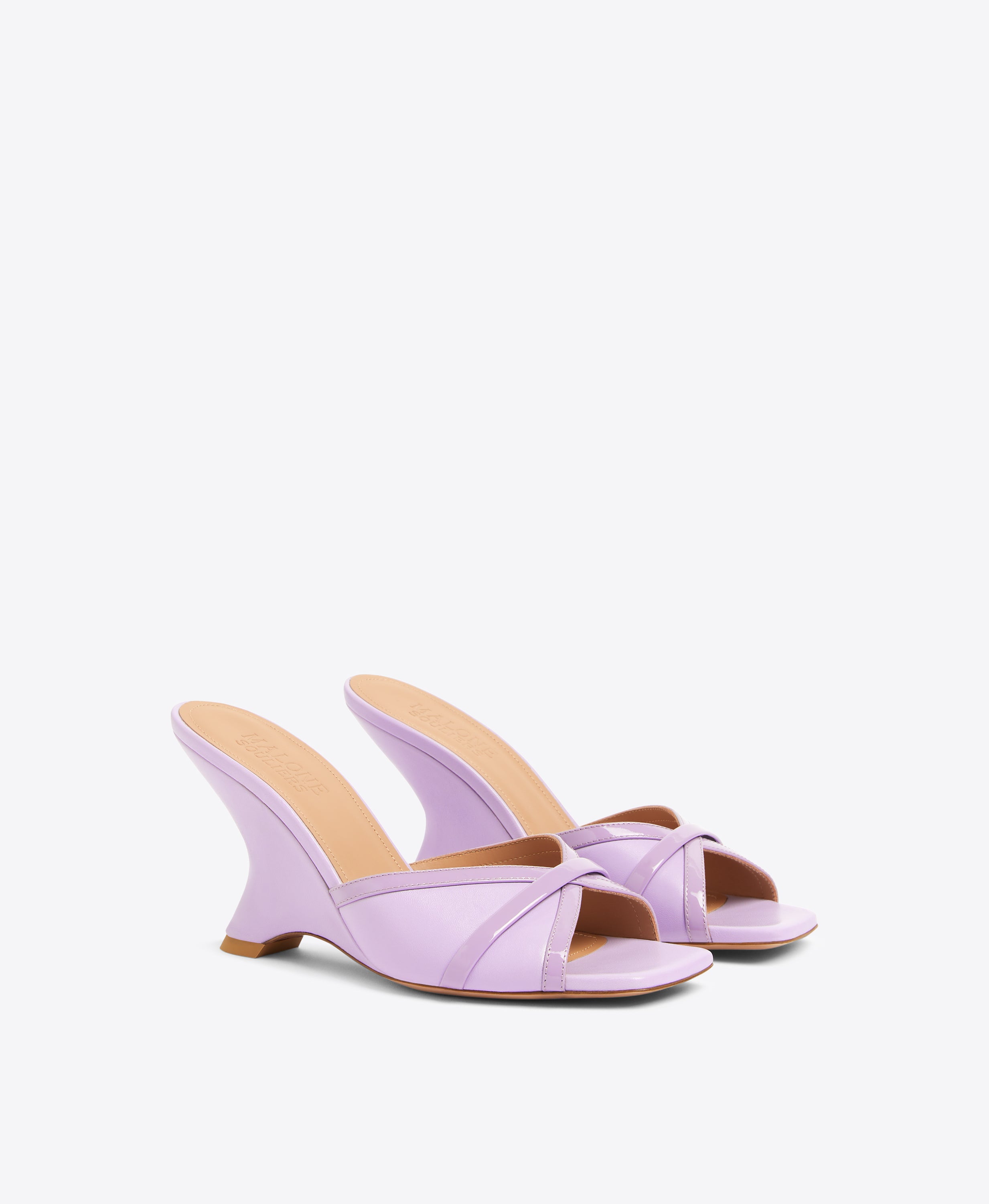 Lilac hot sale wedge shoes