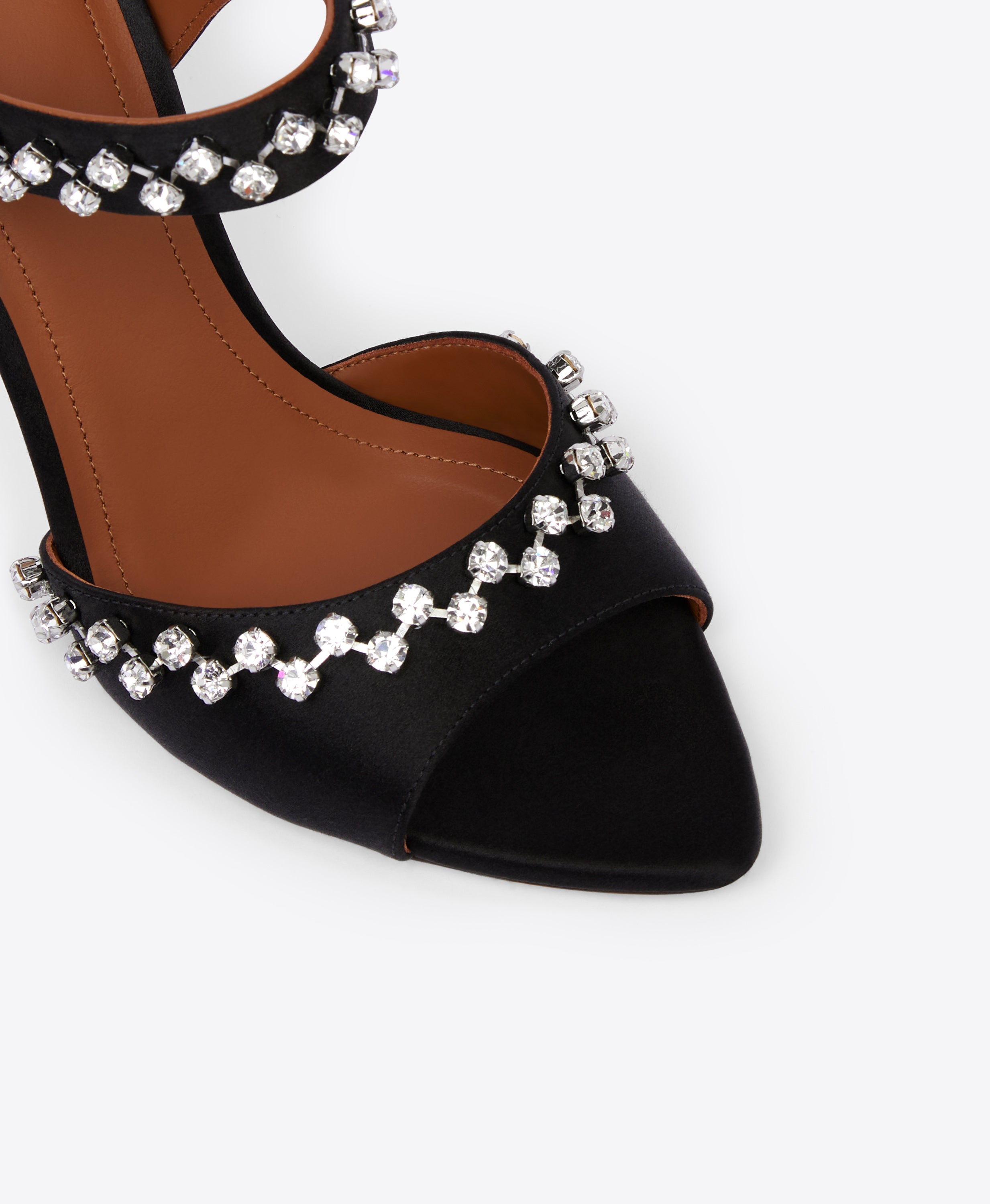 Buy Ida Black & White Tie Up Sandals Online in India - BeKarmic.com