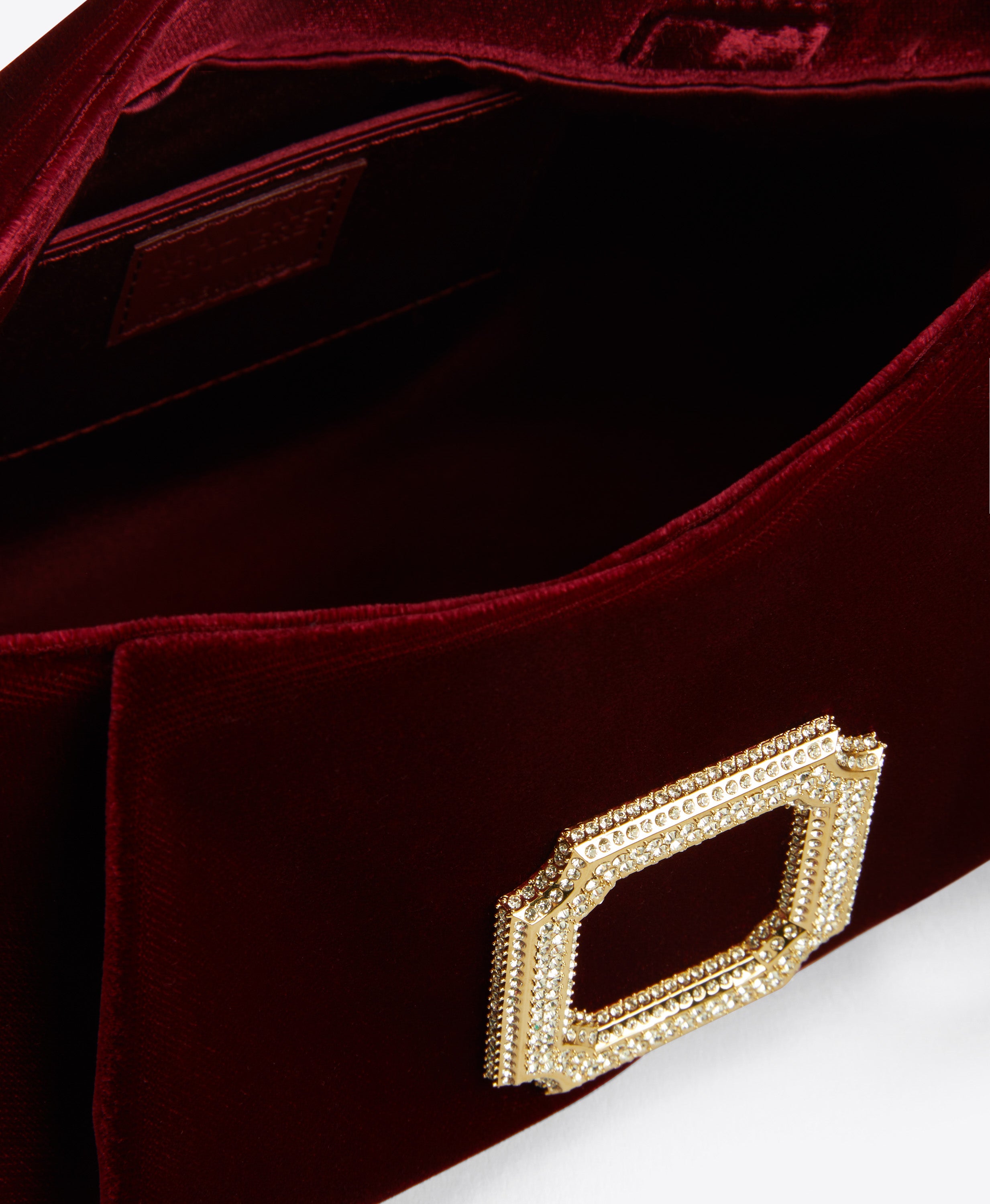 Maroon velvet bag online