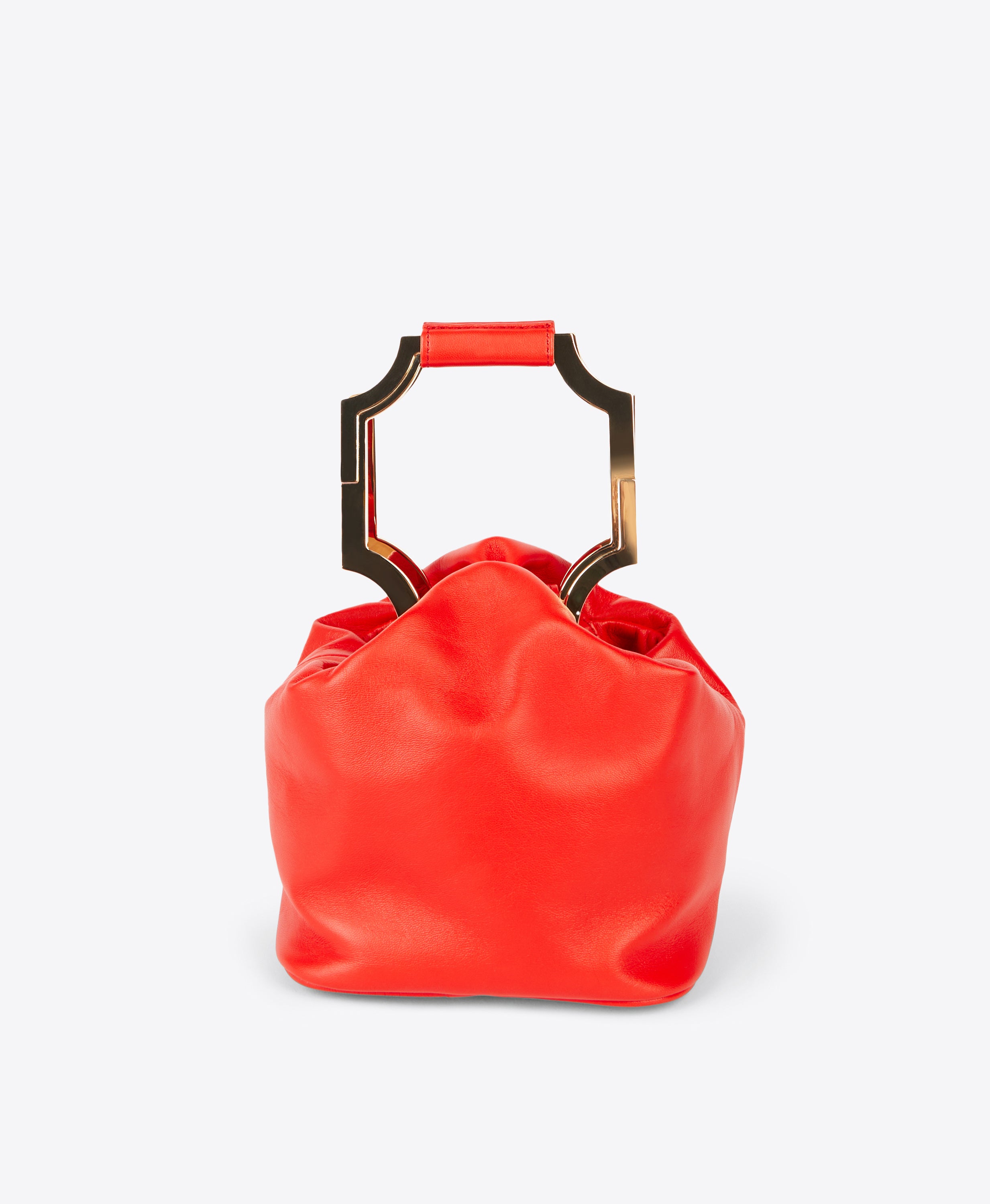 Topshop red bucket discount bag