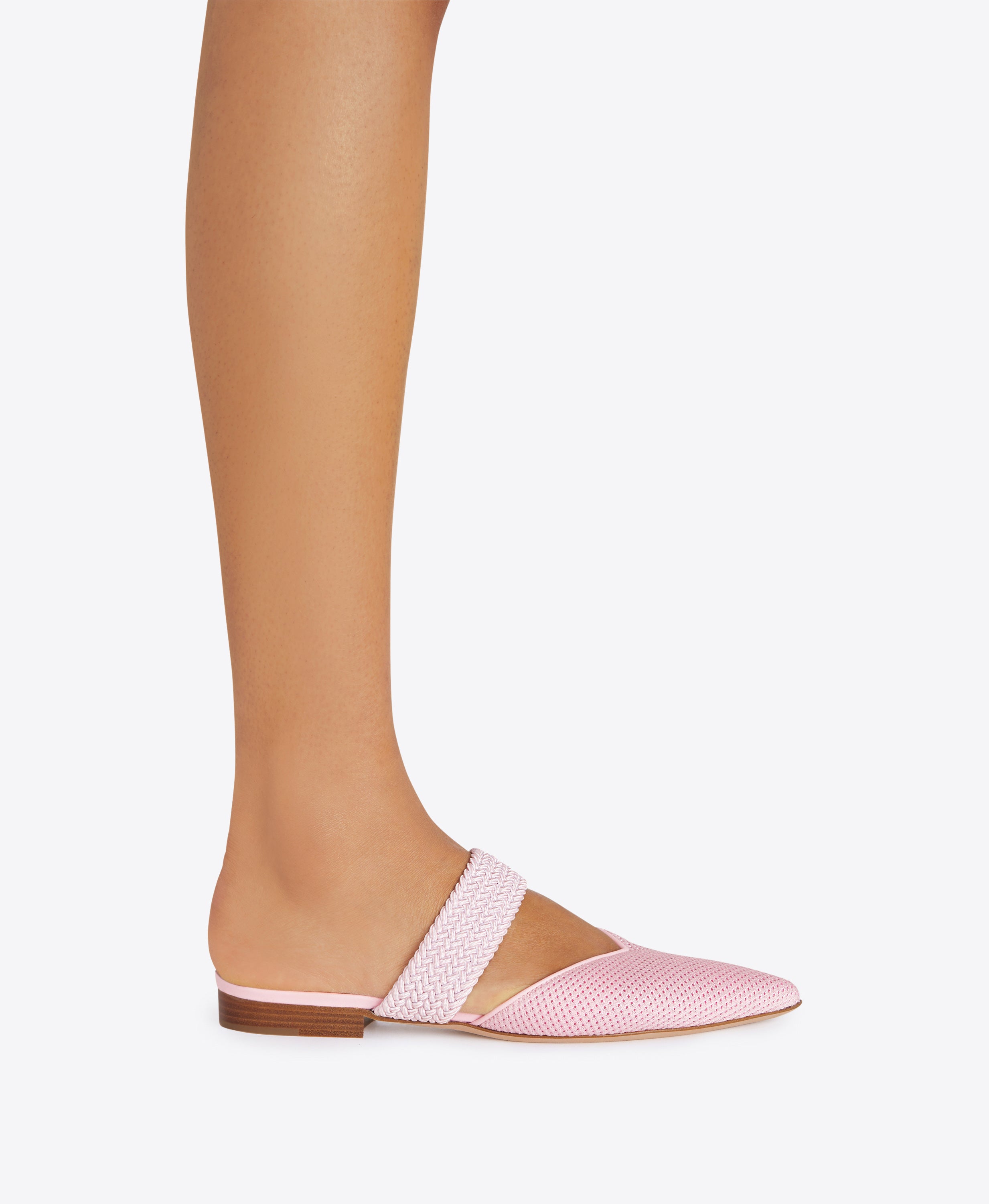 Pink on sale mule flats