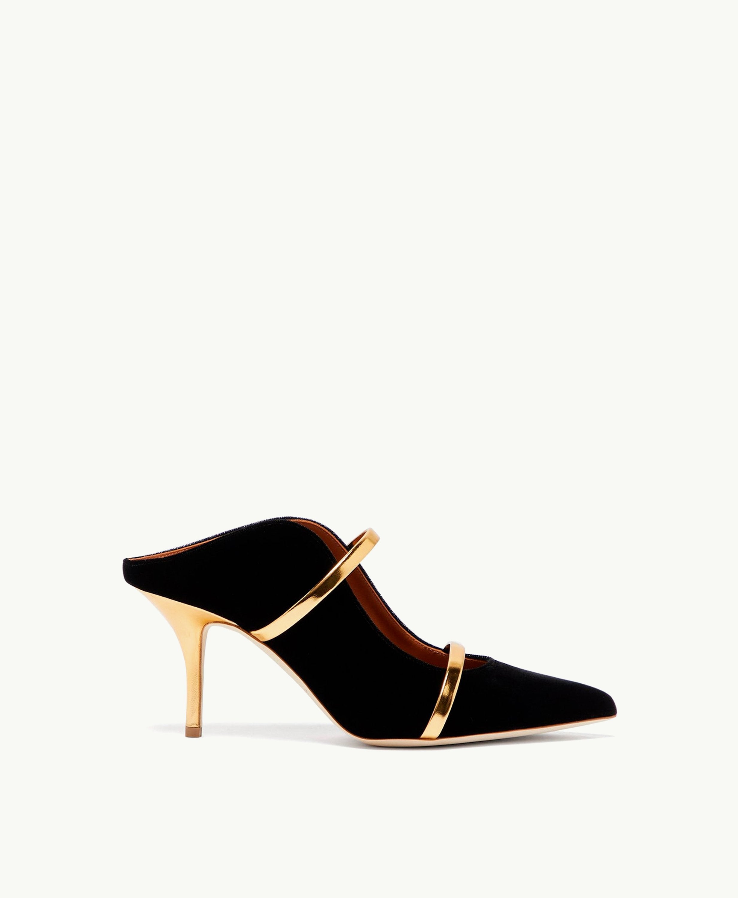 Malone souliers black cheap and gold